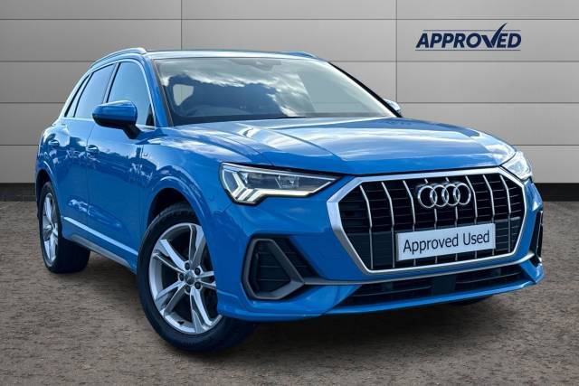 Audi Q3 2.0 35 TDI S Line 5dr S Tronic Estate Diesel BLUE