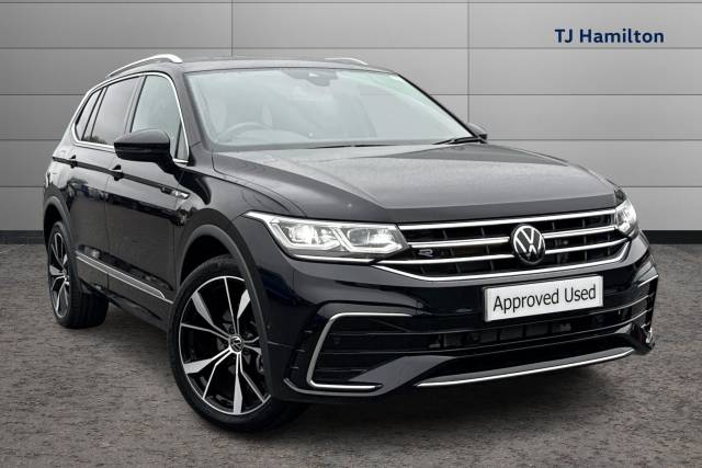 Volkswagen Tiguan Allspace 2.0 TDI R-Line 5dr DSG Estate Diesel BLACK