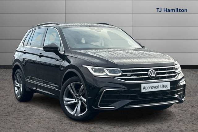 Volkswagen Tiguan 1.5 TSI 150 R-Line Edition 5dr DSG Estate Petrol BLACK