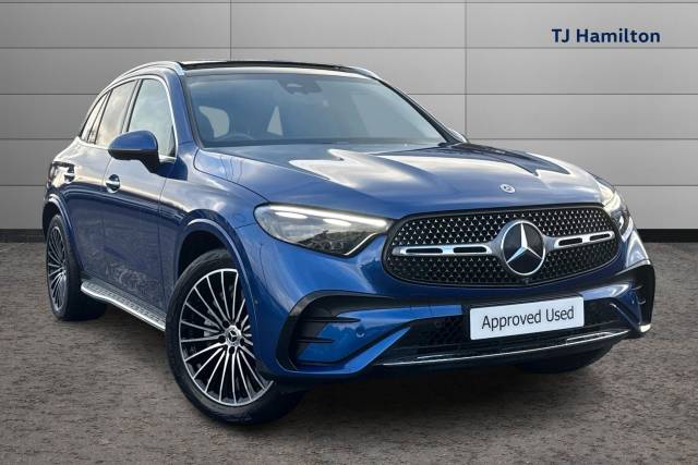 Mercedes-Benz GLC 2.0 GLC 300d 4Matic AMG Line Premium + 5dr 9G-Tronic Estate Diesel BLUE