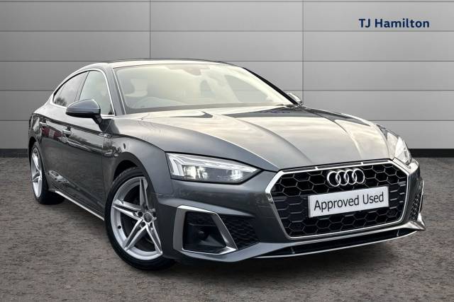 Audi A5 2.0 35 TDI S Line 5dr S Tronic Hatchback Diesel GREY
