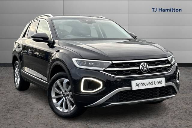 Volkswagen T-Roc 1.5 TSI Style 5dr Hatchback Petrol BLACK