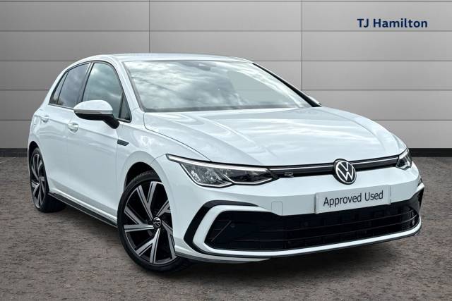 Volkswagen Golf 2.0 TDI 150 R-Line 5dr DSG Hatchback Diesel WHITE