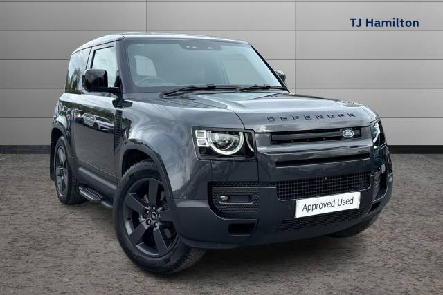 Land Rover Defender 90 3.0 D250 Hard Top HSE Auto [3 Seat] Panel Van Diesel GREY