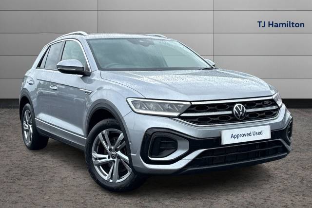 Volkswagen T-Roc 2.0 TDI 150 EVO R-Line 5dr DSG Hatchback Diesel SILVER