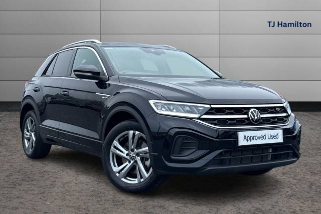 Volkswagen T-Roc 2.0 TDI 150 EVO R-Line 5dr DSG Hatchback Diesel BLACK