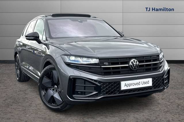 Volkswagen Touareg 3.0 V6 TDI 4Motion 286 Black Edition 5dr Tip Auto Estate Diesel GREY