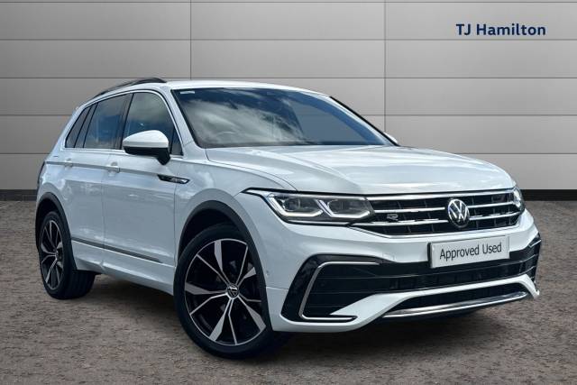 Volkswagen Tiguan 2.0 TDI R-Line Edition 5dr DSG Estate Diesel WHITE