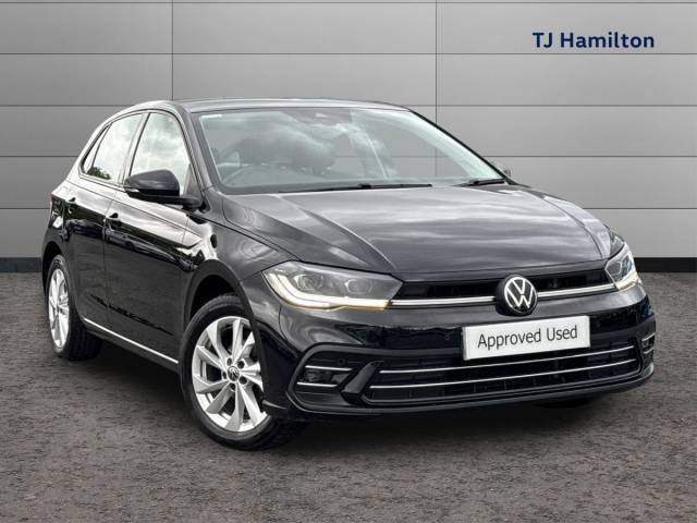 Volkswagen Polo 1.0 TSI Style 5dr Hatchback Petrol BLACK