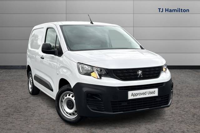 Peugeot Partner 1000 1.5 BlueHDi 100 Professional Premium + Van Panel Van Diesel WHITE