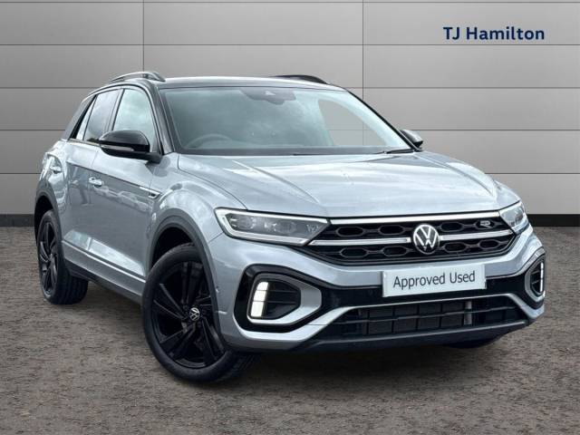 Volkswagen T-Roc 1.5 TSI Black Edition 5dr DSG Hatchback Petrol SILVER