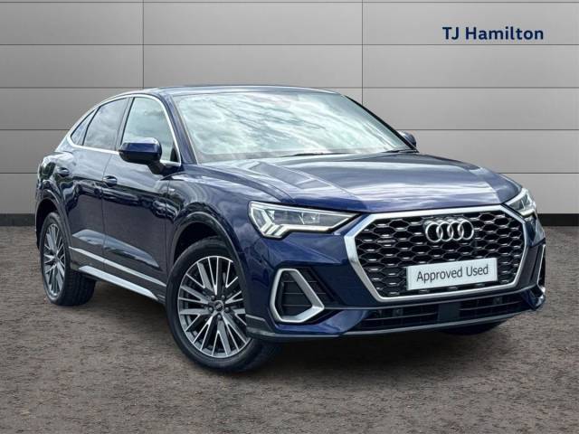 Audi Q3 2.0 40 TDI 200 Quattro S Line 5dr S Tronic Estate Diesel BLUE