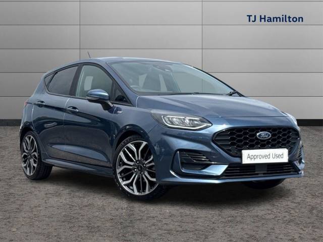 Ford Fiesta 1.0 EcoBoost Hbd mHEV 125 ST-Line X 5dr Auto Hatchback Petrol BLUE