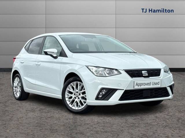 SEAT Ibiza 1.0 SE Technology [EZ] 5dr Hatchback Petrol WHITE