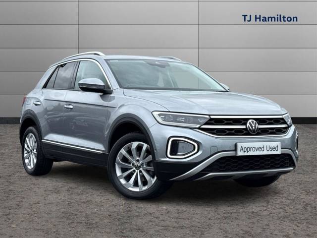 Volkswagen T-Roc 1.5 TSI Style 5dr DSG Hatchback Petrol SILVER