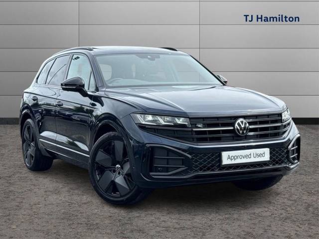 Volkswagen Touareg 3.0 TDI V6 Black Edition SUV 5dr Diesel Tiptronic 4Motion Euro 6 (s/s) (286 ps) SUV Diesel Blue
