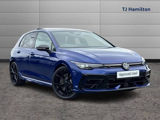 Volkswagen Golf 2.0 TSI R Black Edition Hatchback 5dr Petrol DSG 4Motion Euro 6 (s/s) (333 ps) Hatchback Petrol Blue