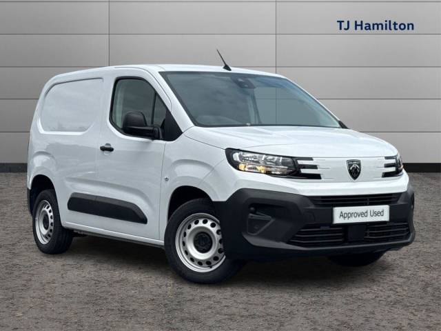 Peugeot Partner 1.5 BlueHDi 100 Professional Van Panel Van Diesel WHITE