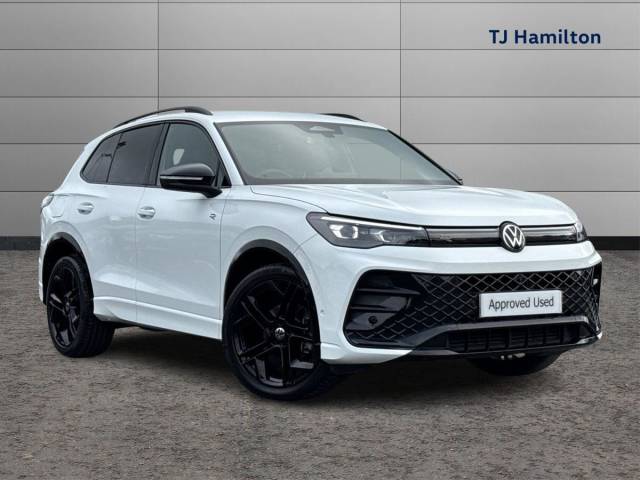Volkswagen Tiguan 1.5 eTSI 150 R-Line Launch Edition 5dr DSG Estate Petrol WHITE
