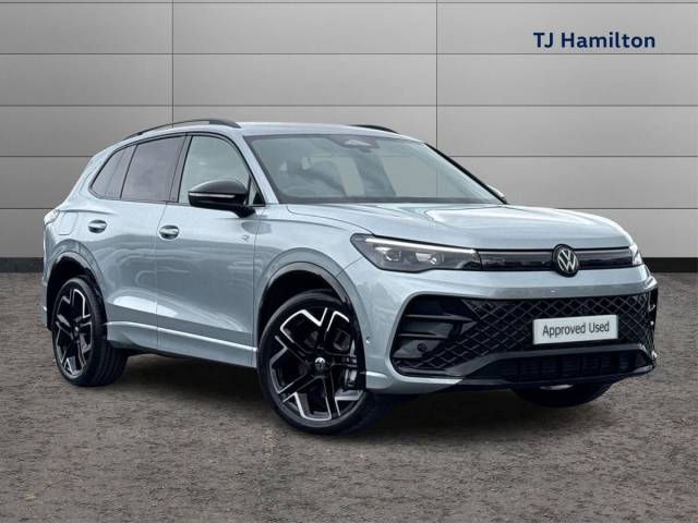 Volkswagen Tiguan 2.0 TDI R-Line SUV 5dr Diesel DSG Euro 6 (s/s) (150 ps) SUV Diesel Silver