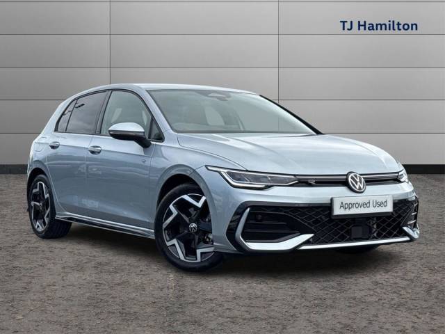 Volkswagen Golf 1.5 eTSI MHEV R-Line Hatchback 5dr Petrol Hybrid DSG Euro 6 (s/s) (150 ps) Hatchback Hybrid Silver
