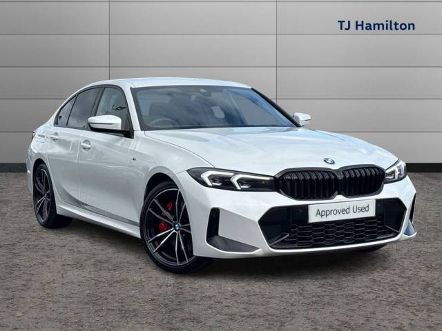 BMW 3 Series 2.0 320i M Sport 4dr Step Auto Saloon Petrol WHITE