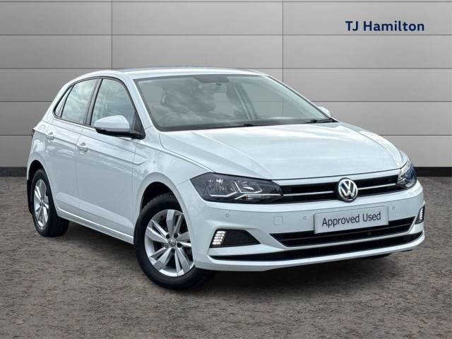 Volkswagen Polo 1.0 TSI 95 SE 5dr Hatchback Petrol WHITE